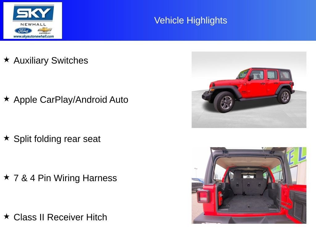 2022 Jeep Wrangler Unlimited Sport