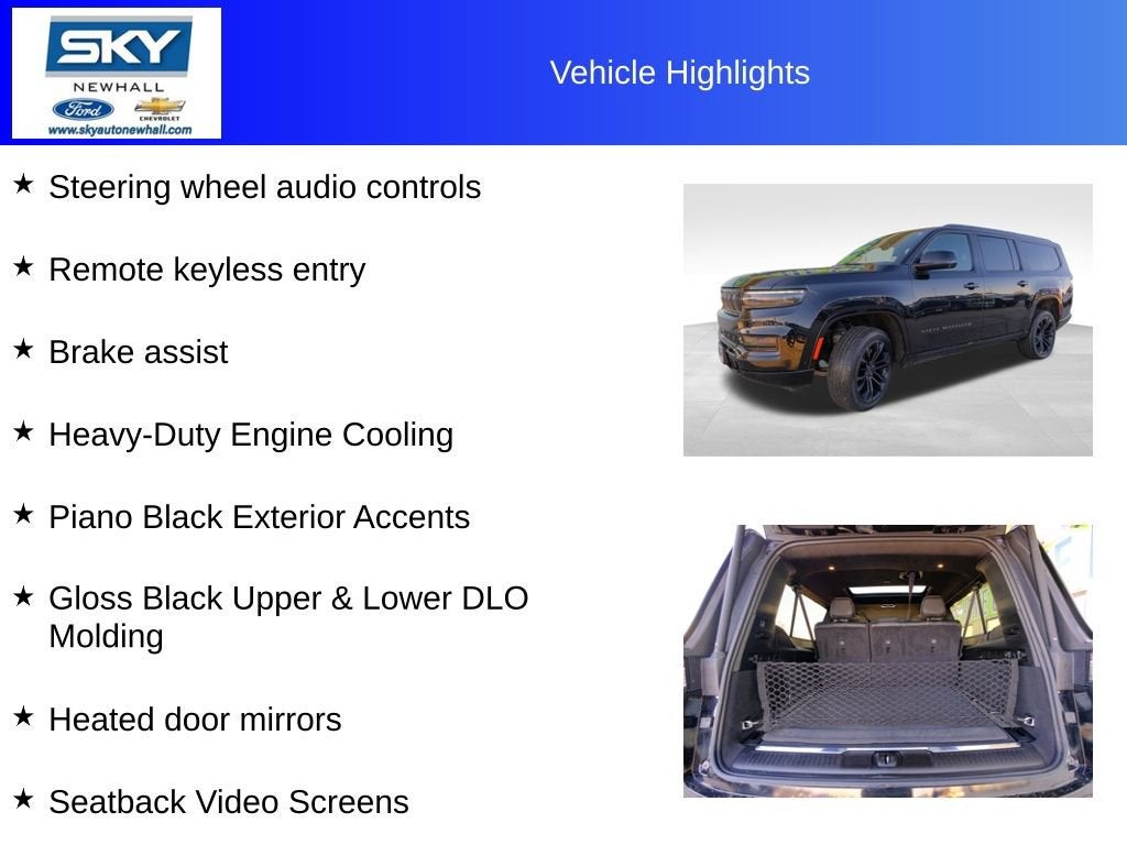 2023 Jeep Grand Wagoneer L Series III Obsidian