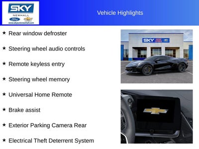 2025 Chevrolet Corvette E-Ray 3LZ