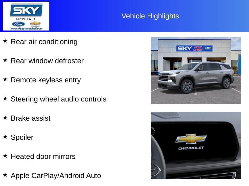 2026 Chevrolet Traverse LT