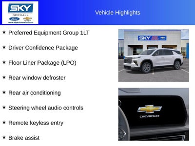 2025 Chevrolet Traverse LT