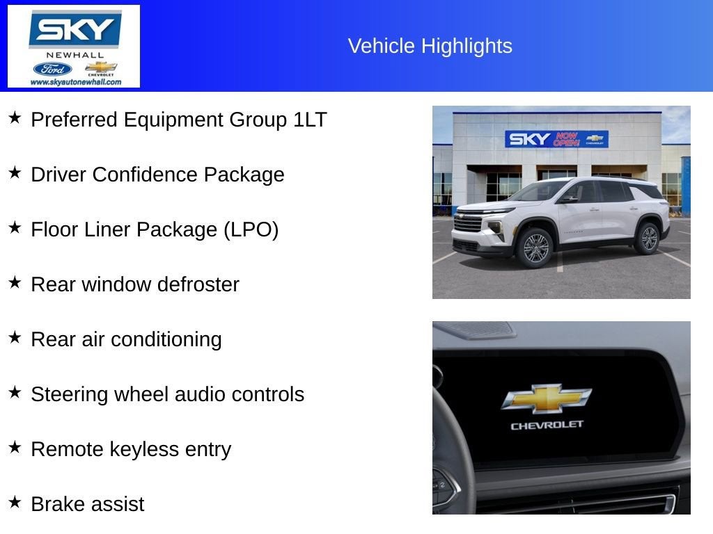 2025 Chevrolet Traverse LT