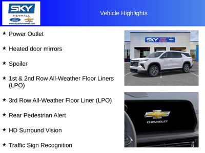 2025 Chevrolet Traverse LT
