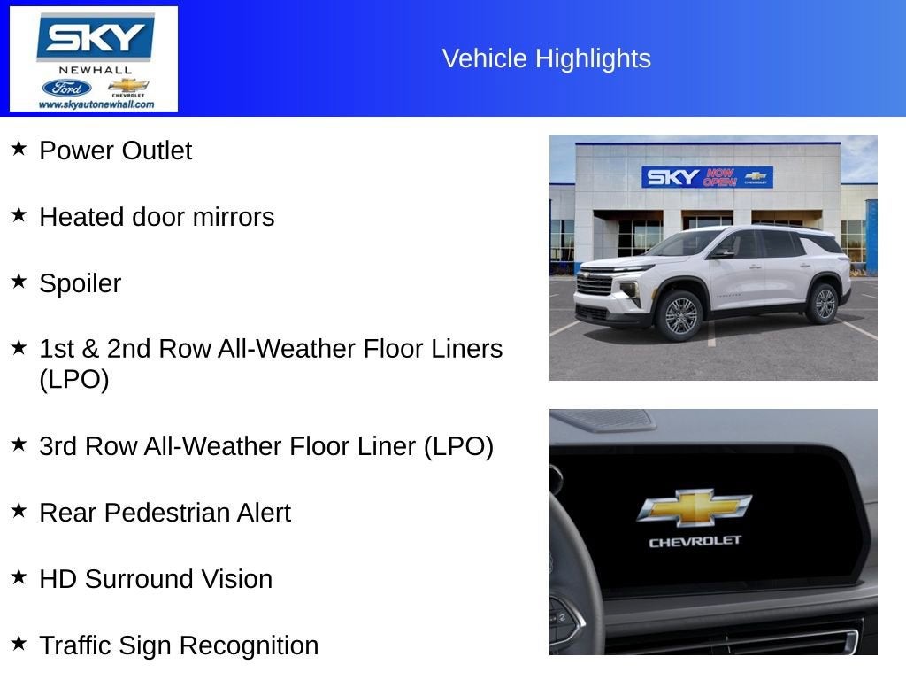 2025 Chevrolet Traverse LT