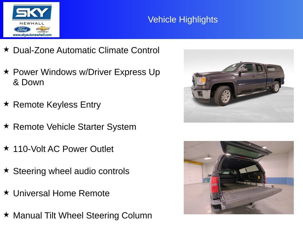 2015 GMC Sierra 1500 SLE