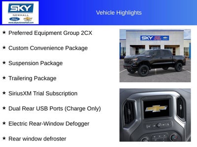 2025 Chevrolet Silverado 1500 Custom Trail Boss