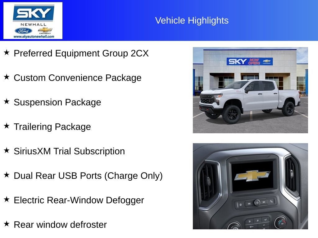 2025 Chevrolet Silverado 1500 Custom Trail Boss