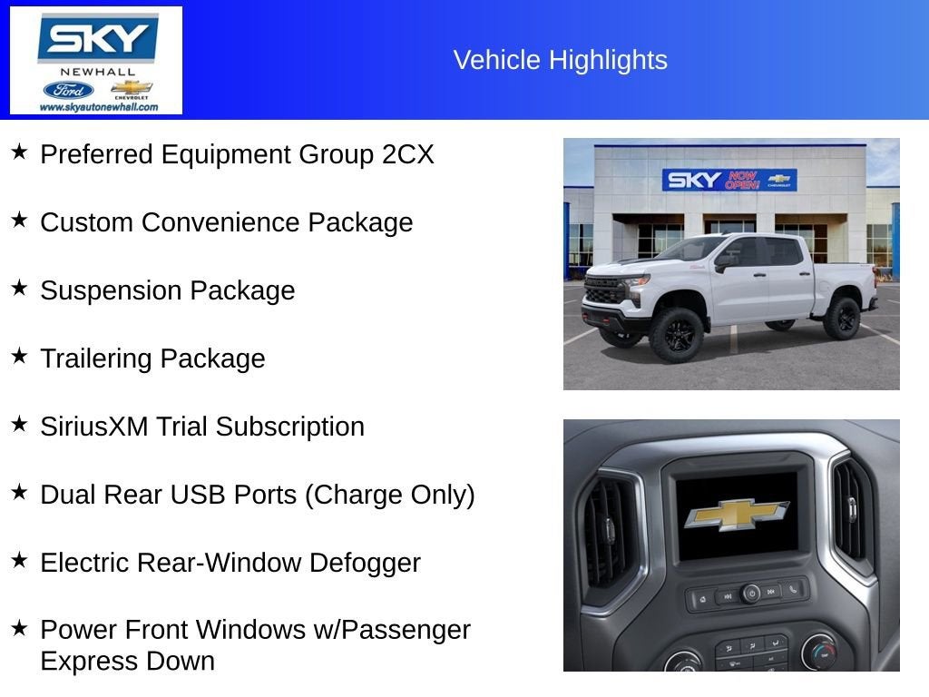 2025 Chevrolet Silverado 1500 Custom Trail Boss