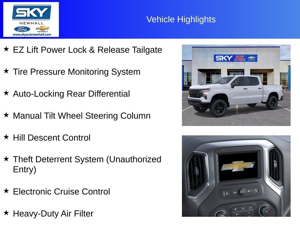 2026 Chevrolet Silverado 1500 Custom Trail Boss