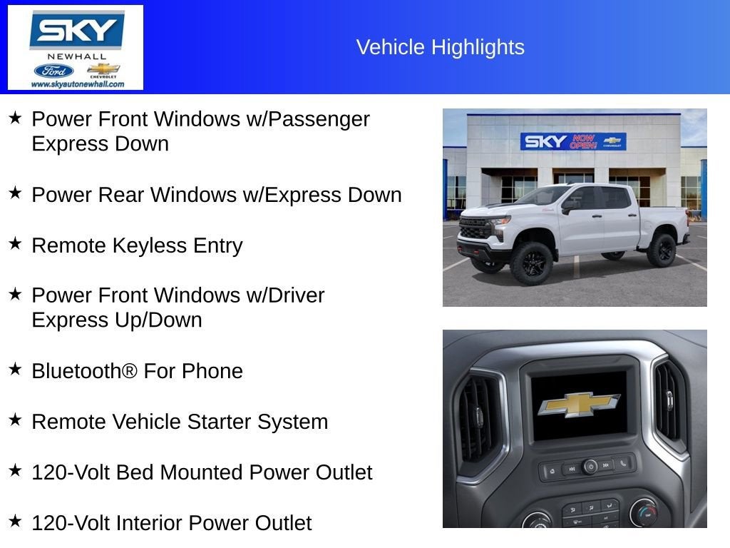 2025 Chevrolet Silverado 1500 Custom Trail Boss