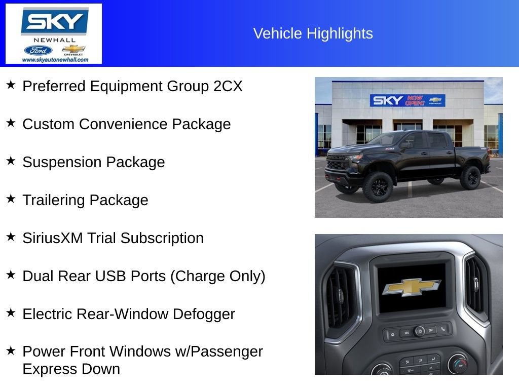 2025 Chevrolet Silverado 1500 Custom Trail Boss