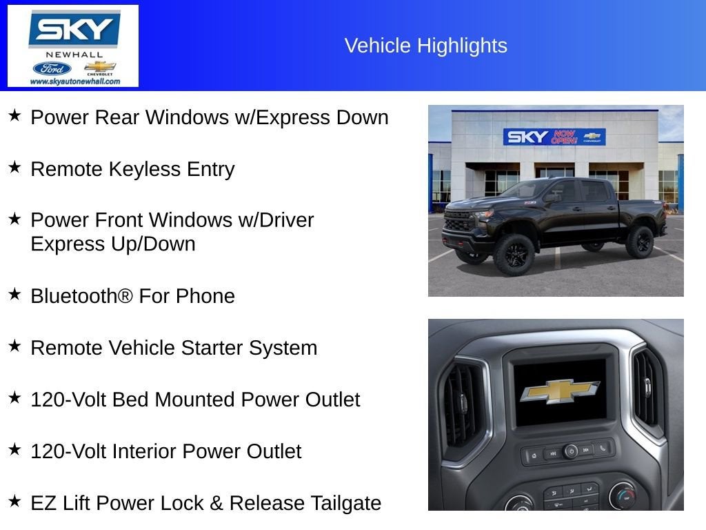 2025 Chevrolet Silverado 1500 Custom Trail Boss