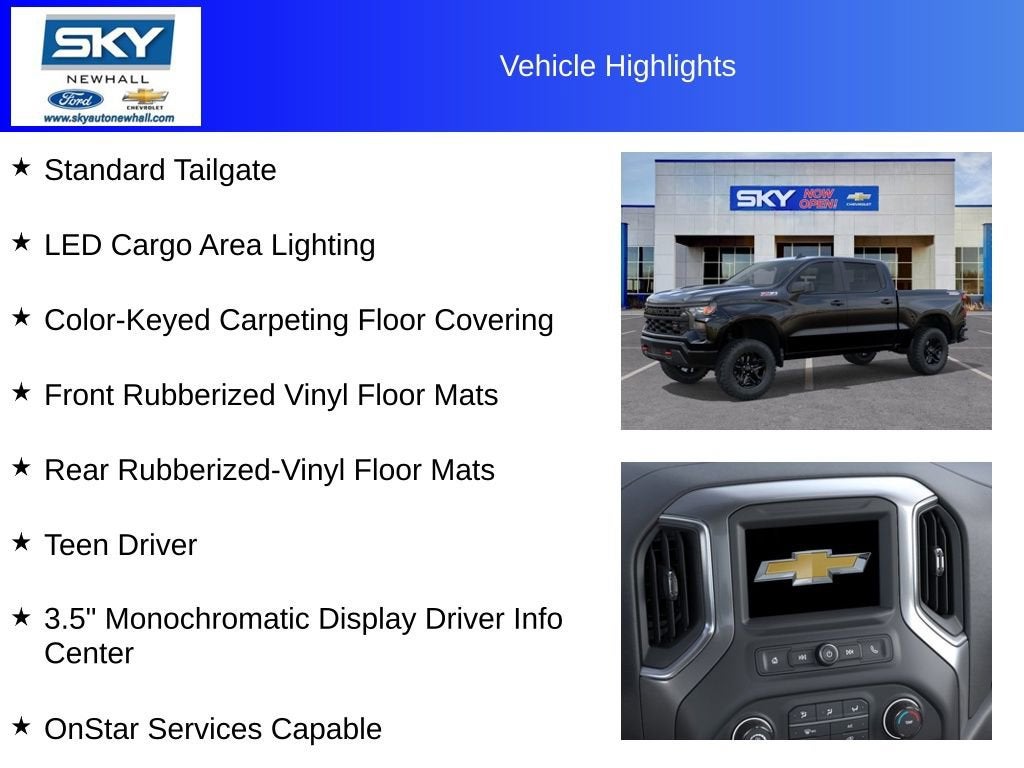 2025 Chevrolet Silverado 1500 Custom Trail Boss