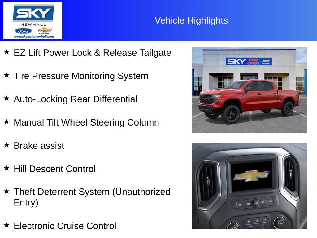 2026 Chevrolet Silverado 1500 Custom Trail Boss