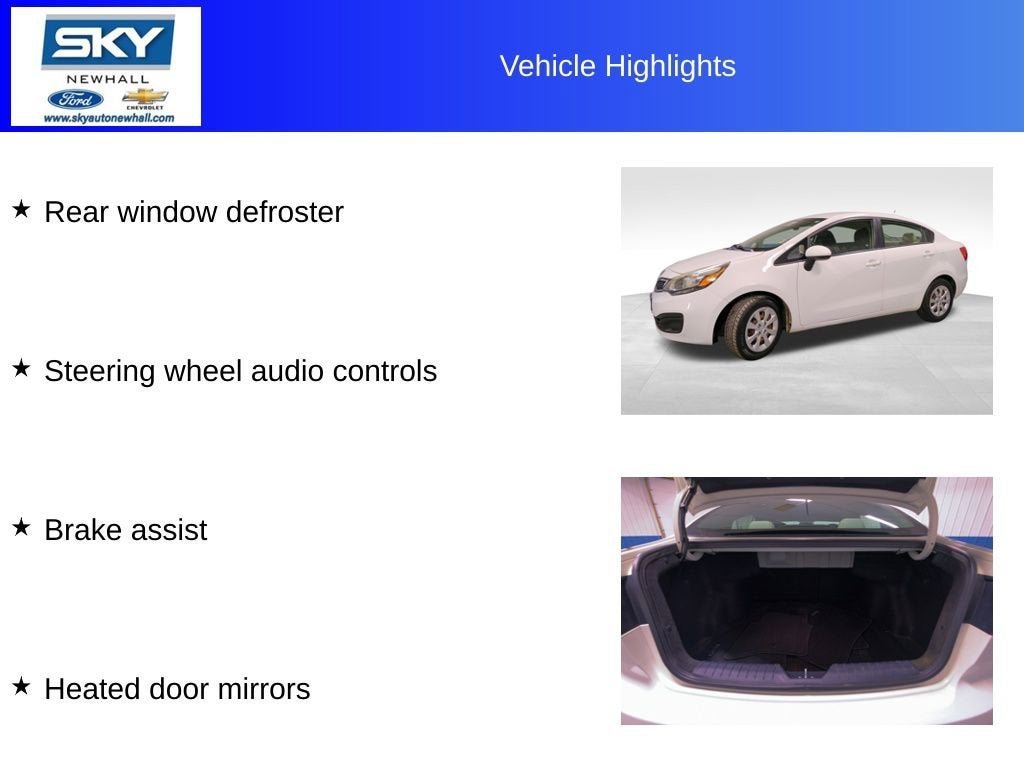 2013 Kia Rio LX