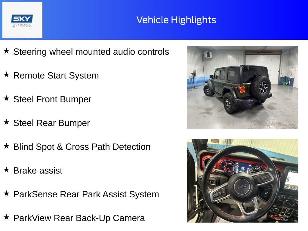 2022 Jeep Wrangler Unlimited Rubicon 4x4