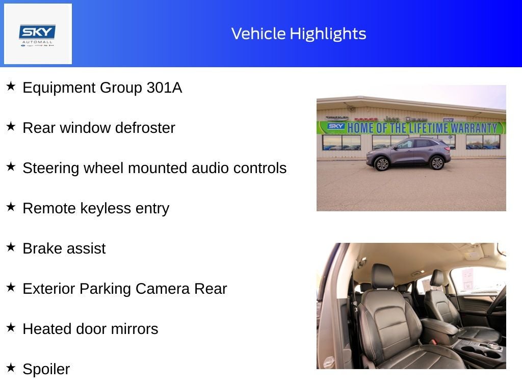 2022 Ford Escape SEL