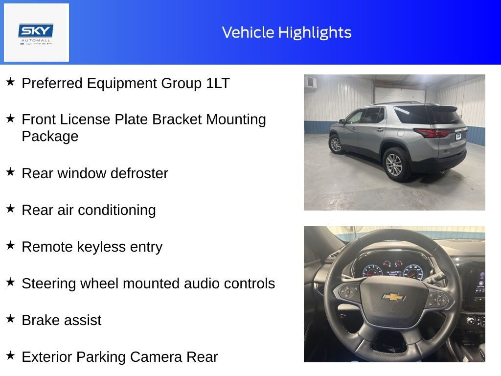 2023 Chevrolet Traverse FWD LT Cloth