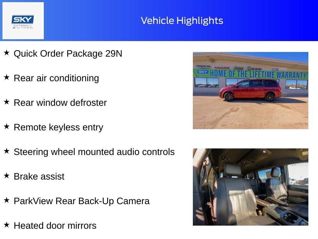 2019 Dodge Grand Caravan GT