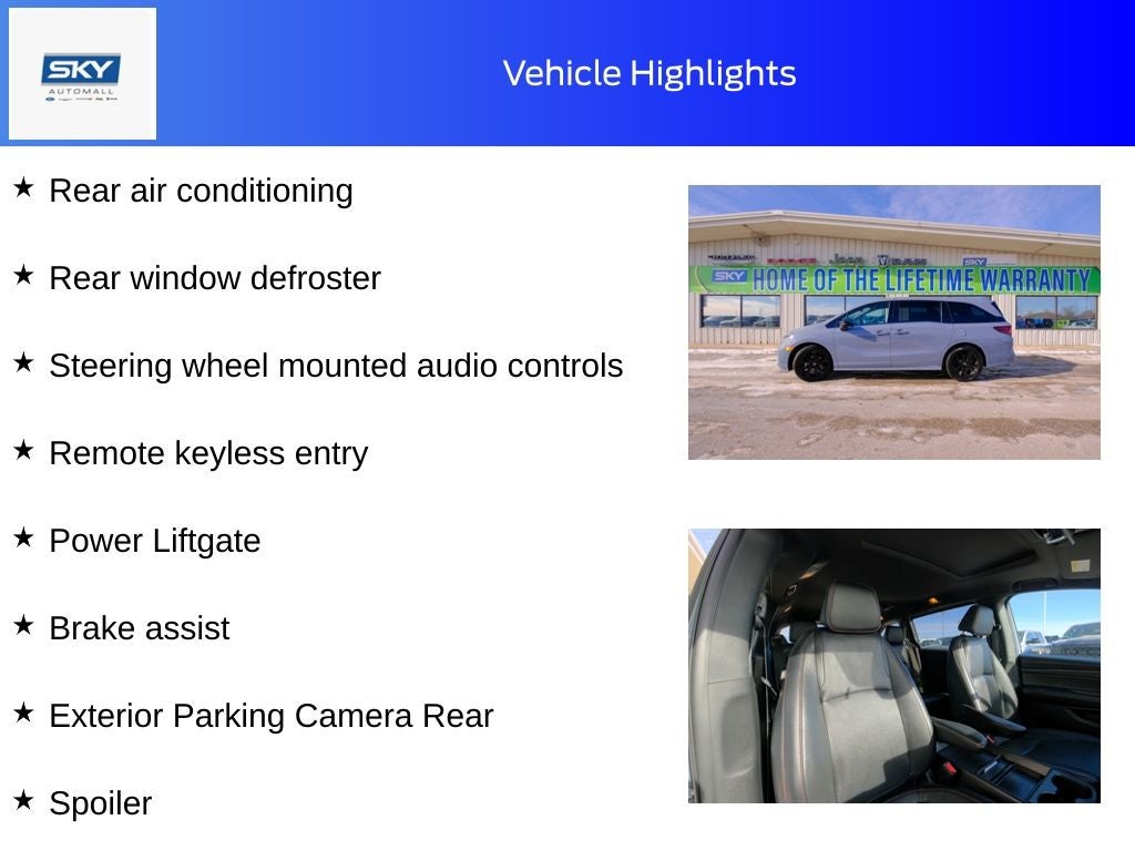 2023 Honda Odyssey Sport