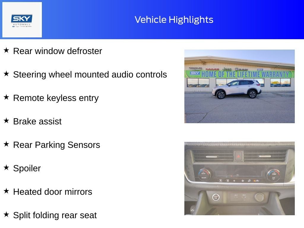 2023 Nissan Rogue SV FWD