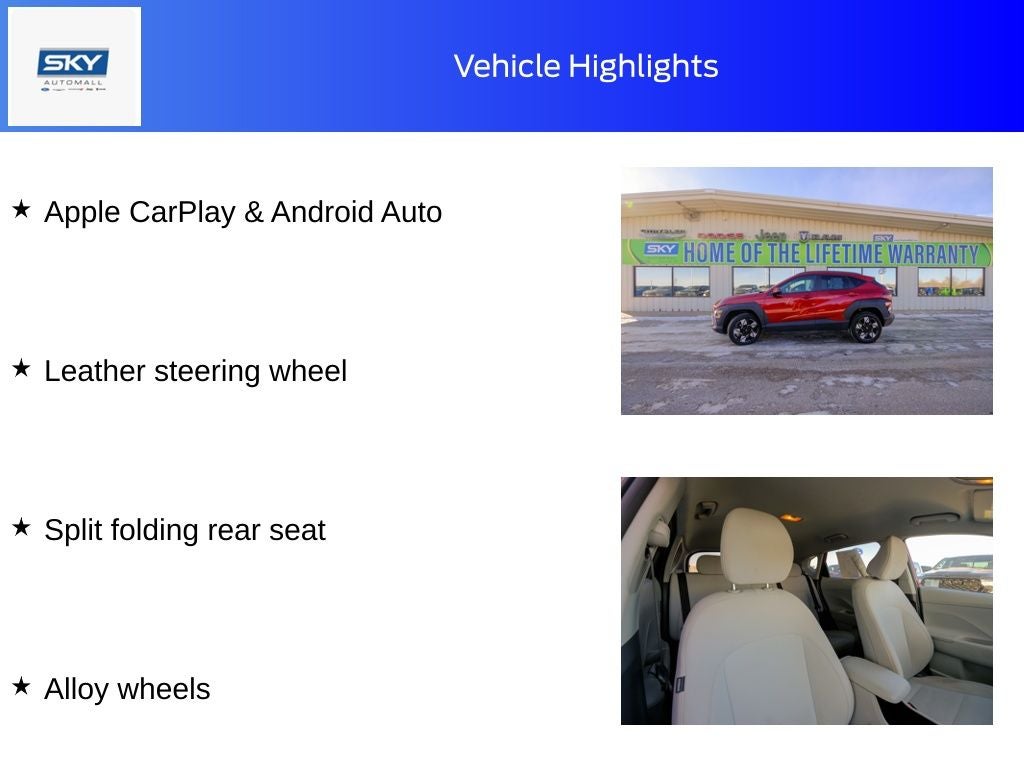 2025 Hyundai Kona SEL