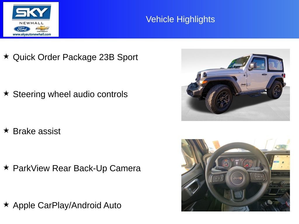 2024 Jeep Wrangler Sport