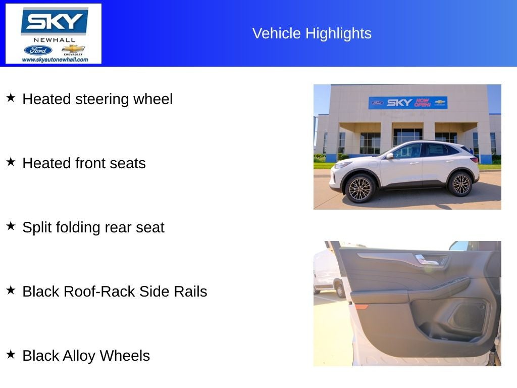 2025 Ford Escape Plug-In Hybrid Base