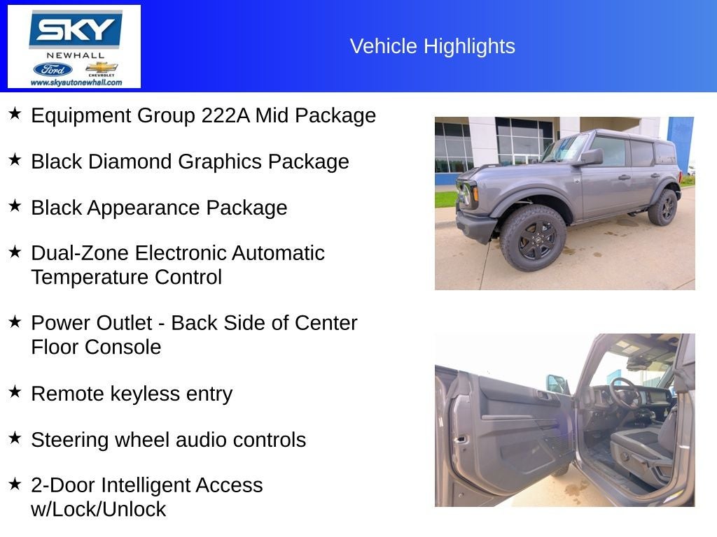 2025 Ford Bronco Big Bend