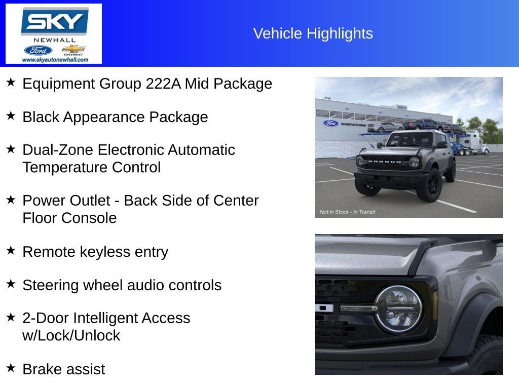 2025 Ford Bronco Big Bend