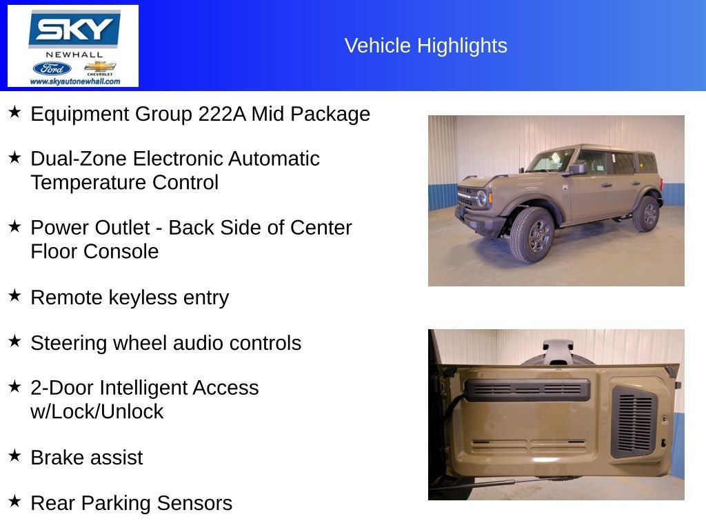 2025 Ford Bronco Big Bend