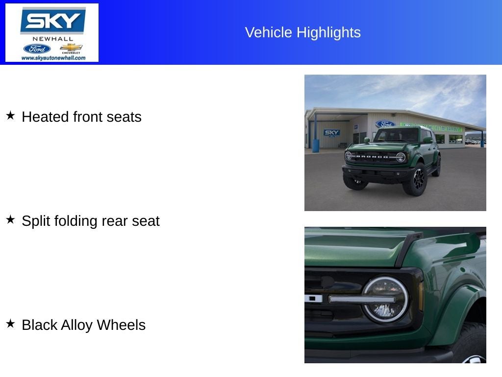 2025 Ford Bronco Outer Banks