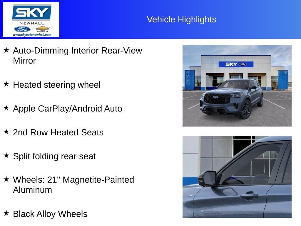 2026 Ford Explorer ST-Line