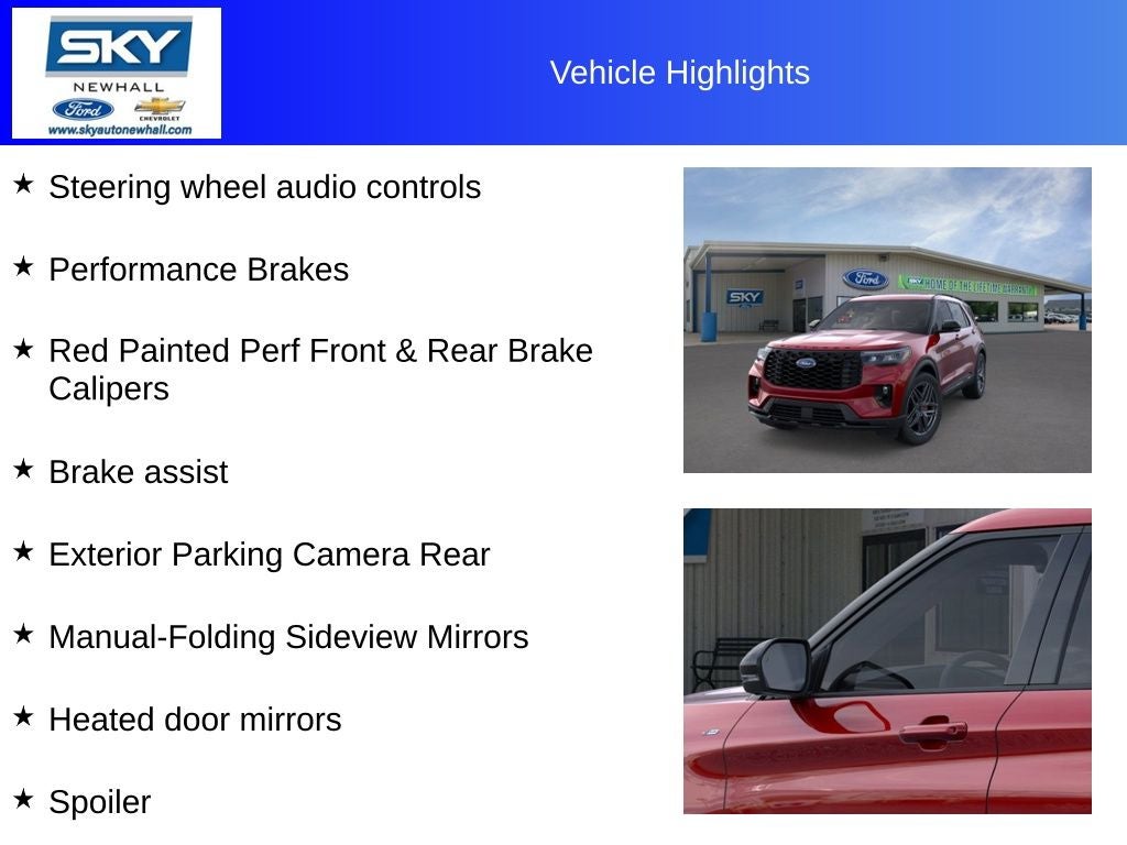 2026 Ford Explorer ST-Line