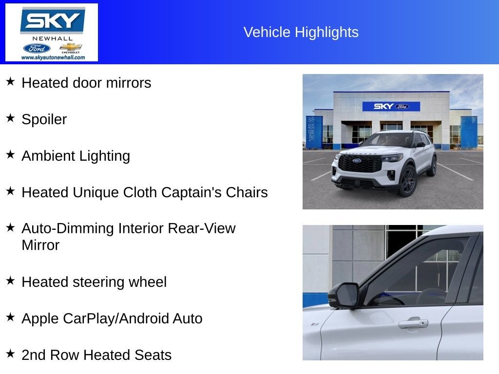 2026 Ford Explorer ST-Line