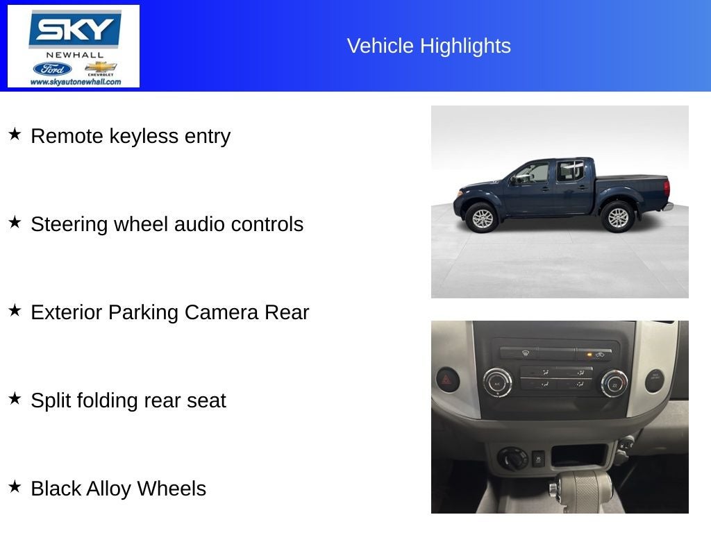 2019 Nissan Frontier SV