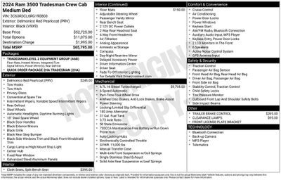 2024 RAM 3500 Tradesman