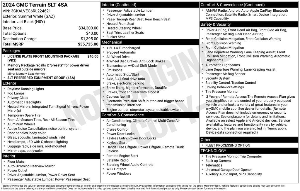 2024 GMC Terrain SLT