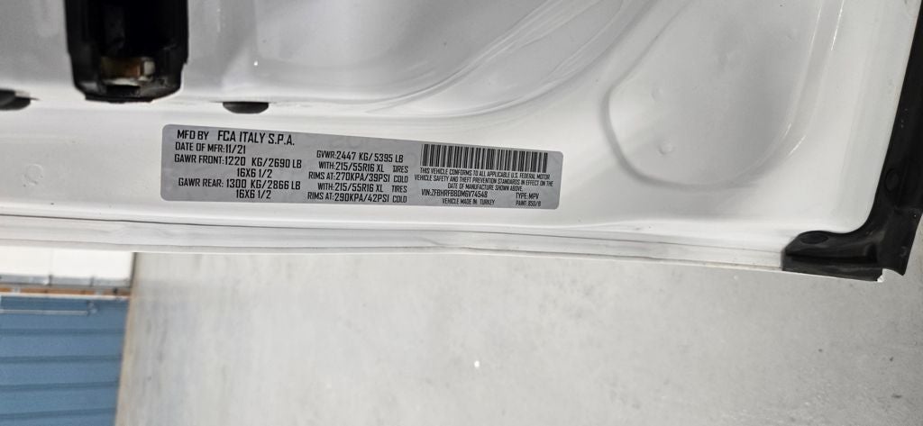 2021 RAM ProMaster City Tradesman SLT