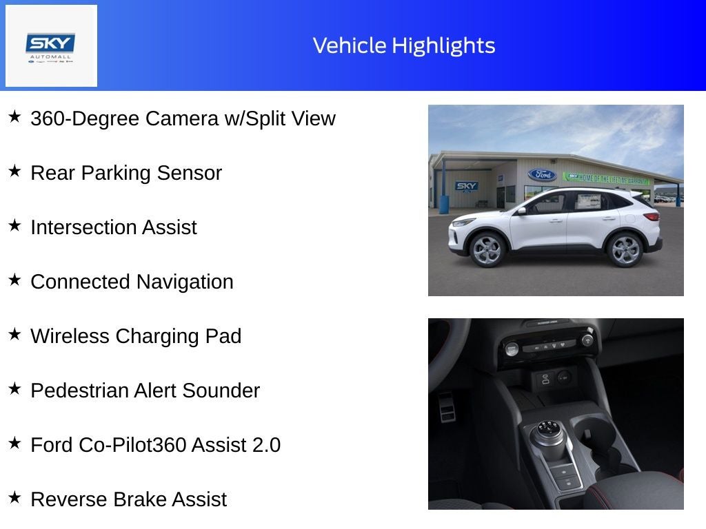 2025 Ford Escape Hybrid ST-Line Select