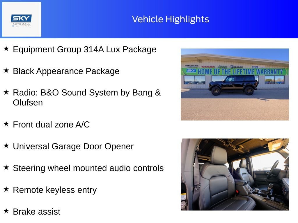 2025 Ford Bronco Outer Banks